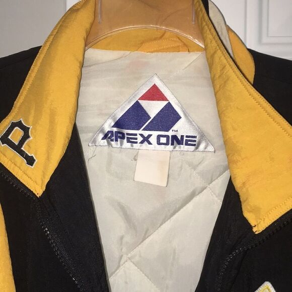 Vintage Pittsburgh Pirates retro MLB player apex zipper warm up jacket - Picture 4 of 6